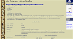 Desktop Screenshot of oldtestamenthistorytimeline.com